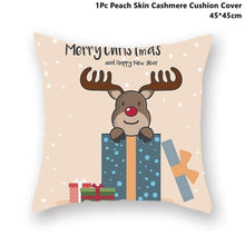 Load image into Gallery viewer, Christmas Pillowcase Santa Cluas Pillow Covers Xmas Holiday Couch Pillows Rustic Christmas Decorations Winter Pillowcase For Home Living Room Xmas Ornaments Navidad Gifts
