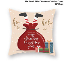 Load image into Gallery viewer, Christmas Pillowcase Santa Cluas Pillow Covers Xmas Holiday Couch Pillows Rustic Christmas Decorations Winter Pillowcase For Home Living Room Xmas Ornaments Navidad Gifts
