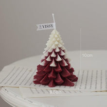 将图片加载到图库查看器，Christmas Pine Cones Candles Pine Cone Candles For Christmas Tree Shape Candle Scented Christmas Candle Christmas Decoration Candle Elk Christmas Tree Scented Candle Home Creative Gifts
