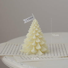 将图片加载到图库查看器，Christmas Pine Cones Candles Pine Cone Candles For Christmas Tree Shape Candle Scented Christmas Candle Christmas Decoration Candle Elk Christmas Tree Scented Candle Home Creative Gifts
