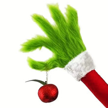 Load image into Gallery viewer, Christmas Poseable Bendable Grinch Furry Elf Decorations
