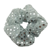 Load image into Gallery viewer, Christmas Scrunchies Women Elastic Sequin Hair Ring Velvet Ponytail Hair Rope Hair Bands Ponytail Holder Scrunchy Hair Ties Ponytail Holder Accessories for Women
