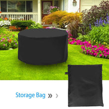 Load image into Gallery viewer, Circular Table Cover Outdoor Furniture Protector
