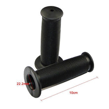 将图片加载到图库查看器，Classic Black Children Bicycle Handlebar Grips High Quality Odorless Rubber Non-slip Shockproof Bike Handlebar Grips Kid's Bike Grips Mushroom Grips Non-Slip Rubber Bikes Grips Short Bicycle Handlebar Grips For Boys
