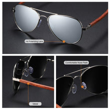 Load image into Gallery viewer, Classic Business Sunglasses Pilot Metal Frame UV Men Sunglasses Metal Driving New  Luxury Shades  Sunglasses Eyewear Frame Sun Glasses For Women Men
