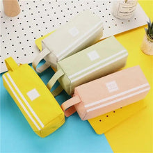 Load image into Gallery viewer, Classic Colorful Large Capacity Pencil Cases For Students Cool Design Double Zipper Pencil Pouch Pen Bag For School
