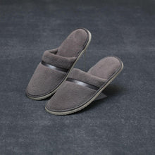 将图片加载到图库查看器，Classic Comfy Plush Slippers Star Thickening Antiskid Hotel Guest Room Home Slip On House Slippers For Women Indoor Outdoor Women's Bedroom Slippers Warm Soft Unisex Slippers
