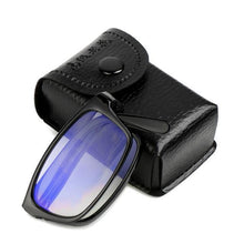 Load image into Gallery viewer, Classic Fashionable Folding Reading Glasses With Case  For Men Women Telescopic Rotation Eyeglasses Includes Glasses Case Blue Light Blocking Reading Glasses Folding Reading Glasses, Small Folding Readers for Men Women
