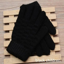 将图片加载到图库查看器，Classic Knitted Fingerless Winter  Unisex Outdoor Gloves For Men Women Retro Soft Unisex Stretch Elastic Warm Half Finger Cycling Gloves

