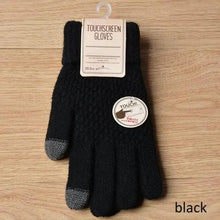 将图片加载到图库查看器，Classic Knitted Fingerless Winter  Unisex Outdoor Gloves For Men Women Retro Soft Unisex Stretch Elastic Warm Half Finger Cycling Gloves
