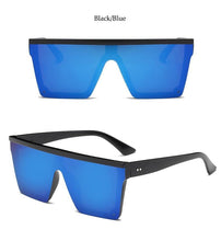 Load image into Gallery viewer, Classic Male Big Black Sunglasses For Men &amp; Women New Fashionable Design New Mirror Pink Square  Oversize Square Sunglasses for Women Men
