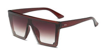 Load image into Gallery viewer, Classic Male Big Black Sunglasses For Men &amp; Women New Fashionable Design New Mirror Pink Square  Oversize Square Sunglasses for Women Men
