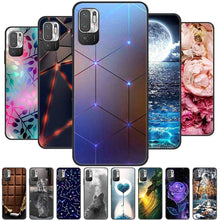 Load image into Gallery viewer, Classic Pattern Soft Slim Gel Silicone  Back Cover Case For Xiaomi Redmi Note 10 5G Case Shockproof Soft silicone Back Cover For Redmi Note 10 5G Phone Cases Note10 5G Cute Cartoon
