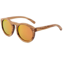 Load image into Gallery viewer, Classic Style Wood Retro Style Sunglasses For Men And Women Sunglasses Stylish New Frames  Round Shape Sunglasses Frame Round Polarized

