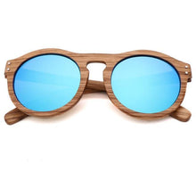 Load image into Gallery viewer, Classic Style Wood Retro Style Sunglasses For Men And Women Sunglasses Stylish New Frames  Round Shape Sunglasses Frame Round Polarized

