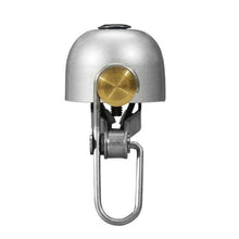 Load image into Gallery viewer, Classical Stainless Bell Cycling Horns Bike Handlebar Bell Horn Crisp Sound Horn Safety Bicycle Bell With Mounting Lock Plates Bike Bell Classic Bicycle Bell For Bike Ring Bell With Loud Sound Bells For Road Mountain Bike Handlebars Adults

