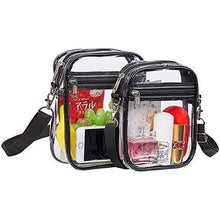 Load image into Gallery viewer, Clear Crossbody Purse Bag
