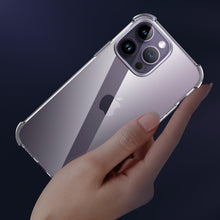 Load image into Gallery viewer, Clear Shockproof Phone Case For iPhone 14 13 12 11 Pro Max X XR XS Max Lens Protection Case on iPhone 11 12 13 14 Pro Back Cover Protection Non-Yellowing Shockproof Phone Case for iPhone
