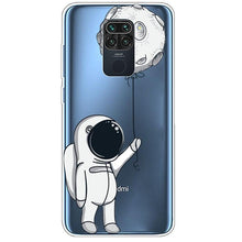 Load image into Gallery viewer, Clear Soft Cover For Redmi Note 9S Case Note9 Silicone Print Cat Covers for Xiaomi Redmi Note 9 Pro Case Redmi9 Clear Cute Soft Slim Shock-Absorption Back Phone Case Cover
