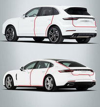 Load image into Gallery viewer, Clear Transparent Protective Film Car Door Edge Car Body Adhesive Strip Car Scratch Protector Auto Paint Anti Scratch Protection Sticker Nano Tape Car Door Edge Guard Clear Universal Door Sill Guard Car Door Trim Edge Guard Protection Film Anti-Collision
