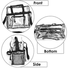 Load image into Gallery viewer, Clear Transparent Shoulder Bag Stadium Approved
