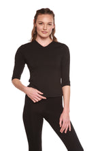 Load image into Gallery viewer, Clearance Women's Bamboo Viscose/Cotton V-Necks 3/4 Sleeve T-Shirt
