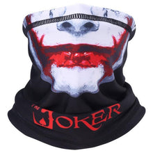 Load image into Gallery viewer, Clown Magic Bandana Running Scarf Half Face Cover Ski Fishing Biker Elasticity Hunting Hiking Sports Snowboard Mask Men Girl Army Bandana Scarf Neck Gaiter Buff Motorcycle Face Mask Balaclava Bicycle Helmet Liner Sport Headband Summer Breathable Mesh Band
