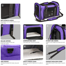 Load image into Gallery viewer, Collapsible Cat Dog Carrier
