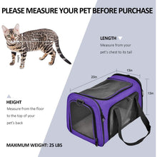 Load image into Gallery viewer, Collapsible Cat Dog Carrier
