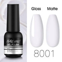 将图片加载到图库查看器，Colorful Glossy Gel Nail Polish 8ml Modern Permanent UV LED Nails Gel Luxury Fashion For Women and Girls Shine Design
