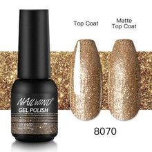 将图片加载到图库查看器，Colorful Glossy Gel Nail Polish 8ml Modern Permanent UV LED Nails Gel Luxury Fashion For Women and Girls Shine Design
