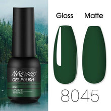将图片加载到图库查看器，Colorful Glossy Gel Nail Polish 8ml Modern Permanent UV LED Nails Gel Luxury Fashion For Women and Girls Shine Design
