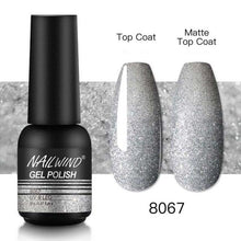 将图片加载到图库查看器，Colorful Glossy Gel Nail Polish 8ml Modern Permanent UV LED Nails Gel Luxury Fashion For Women and Girls Shine Design
