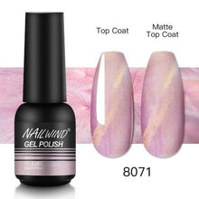 将图片加载到图库查看器，Colorful Glossy Gel Nail Polish 8ml Modern Permanent UV LED Nails Gel Luxury Fashion For Women and Girls Shine Design

