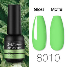 将图片加载到图库查看器，Colorful Glossy Gel Nail Polish 8ml Modern Permanent UV LED Nails Gel Luxury Fashion For Women and Girls Shine Design
