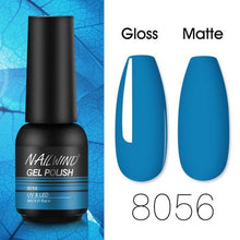 将图片加载到图库查看器，Colorful Glossy Gel Nail Polish 8ml Modern Permanent UV LED Nails Gel Luxury Fashion For Women and Girls Shine Design
