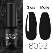 将图片加载到图库查看器，Colorful Glossy Gel Nail Polish 8ml Modern Permanent UV LED Nails Gel Luxury Fashion For Women and Girls Shine Design
