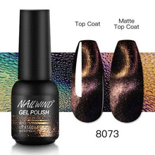 将图片加载到图库查看器，Colorful Glossy Gel Nail Polish 8ml Modern Permanent UV LED Nails Gel Luxury Fashion For Women and Girls Shine Design
