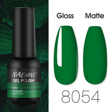 将图片加载到图库查看器，Colorful Glossy Gel Nail Polish 8ml Modern Permanent UV LED Nails Gel Luxury Fashion For Women and Girls Shine Design
