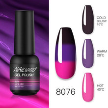 将图片加载到图库查看器，Colorful Glossy Gel Nail Polish 8ml Modern Permanent UV LED Nails Gel Luxury Fashion For Women and Girls Shine Design
