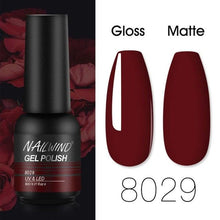 将图片加载到图库查看器，Colorful Glossy Gel Nail Polish 8ml Modern Permanent UV LED Nails Gel Luxury Fashion For Women and Girls Shine Design
