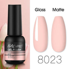 将图片加载到图库查看器，Colorful Glossy Gel Nail Polish 8ml Modern Permanent UV LED Nails Gel Luxury Fashion For Women and Girls Shine Design
