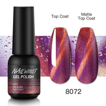 将图片加载到图库查看器，Colorful Glossy Gel Nail Polish 8ml Modern Permanent UV LED Nails Gel Luxury Fashion For Women and Girls Shine Design
