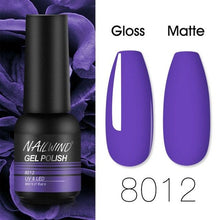 将图片加载到图库查看器，Colorful Glossy Gel Nail Polish 8ml Modern Permanent UV LED Nails Gel Luxury Fashion For Women and Girls Shine Design
