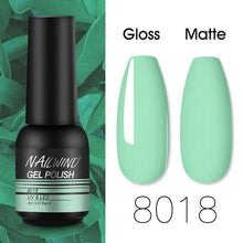 将图片加载到图库查看器，Colorful Glossy Gel Nail Polish 8ml Modern Permanent UV LED Nails Gel Luxury Fashion For Women and Girls Shine Design
