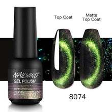 将图片加载到图库查看器，Colorful Glossy Gel Nail Polish 8ml Modern Permanent UV LED Nails Gel Luxury Fashion For Women and Girls Shine Design
