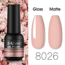 将图片加载到图库查看器，Colorful Glossy Gel Nail Polish 8ml Modern Permanent UV LED Nails Gel Luxury Fashion For Women and Girls Shine Design
