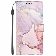 Load image into Gallery viewer, Colorful Marble Flip Leather Case For iPhone 11 12 13 Pro Max Cover iPhone12 Mini iphone12 iphone13 13pro Wallet Stand Marble Phone Covers Marble Flip Leather Phone Case Magnetic Kickstand Protective Cover
