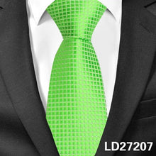 Load image into Gallery viewer, Colorful Men Necktie Business Wedding Fashion Various Colors Easy Match Ties For Men Men's Necktie Classic Tie Business Suit Accessory Elegant Tie
