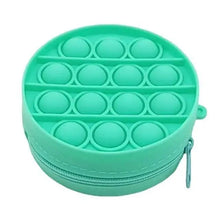 Load image into Gallery viewer, Colorful Stress Relief Squeeze Anti Stress Pop It Soft Pencil Case For Students Rainbow Color School Case
